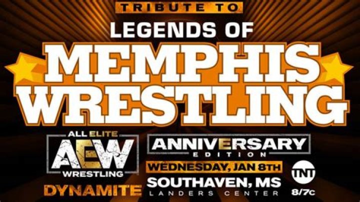 AEW Reveals List of Memphis Legends Being Honored on Dynamite