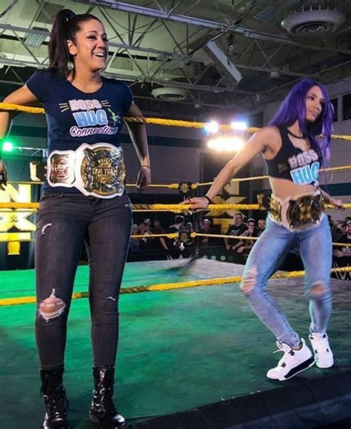 Bayley Sasha Banks Women's Tag Team Champions