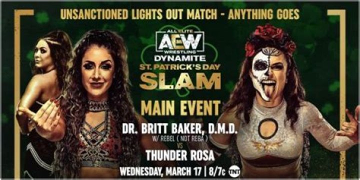 Britt Baker Vs Thunder Rosa Cropped