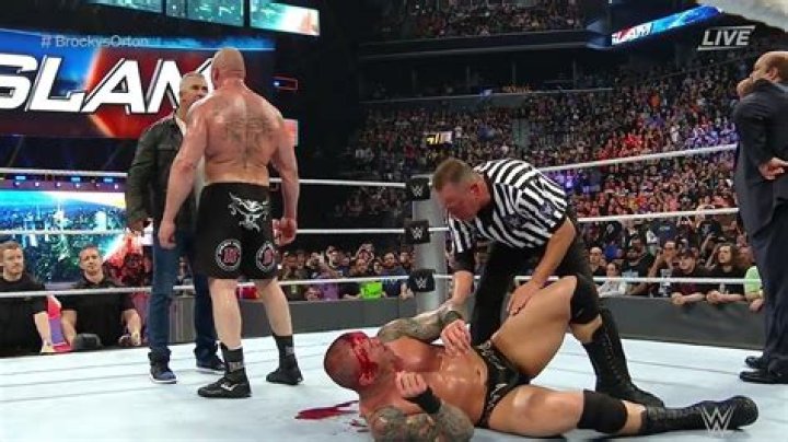 Brock Lesnar Vs Randy Orton