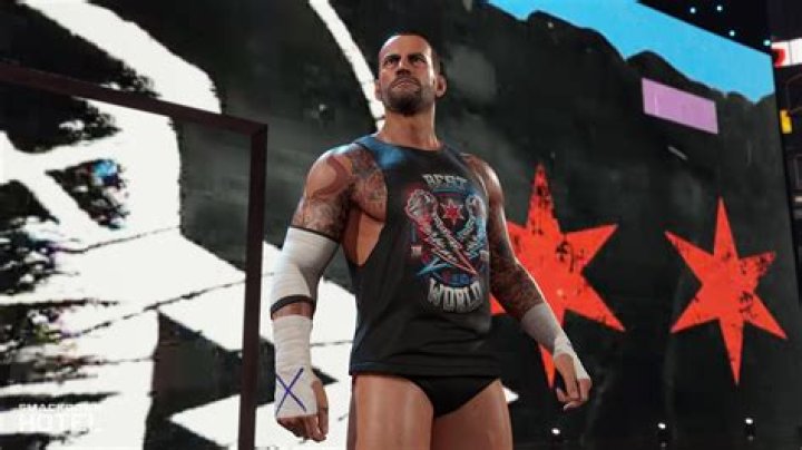 CM Punk WWE 2K22 
