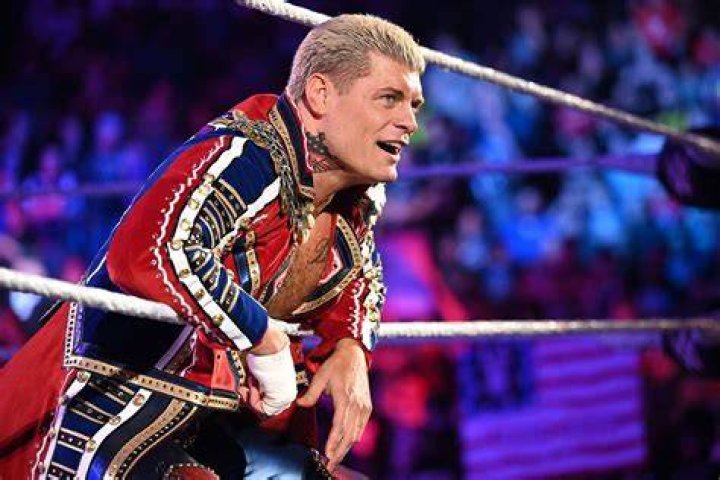 Cody Rhodes being stopped from delivering Cross Rhodes by Solo Sikoa.