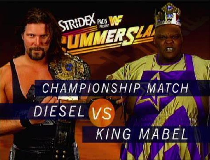 Diesel v King Mabel SummerSlam 1995 Cropped
