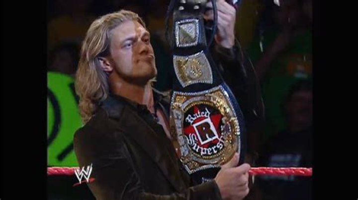 Edge as WWE Champion