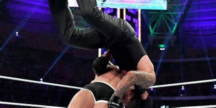Goldberg hitting a Jackhammer Cropped