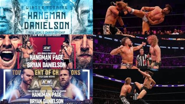 Hangman Page vs Bryan Danielson 