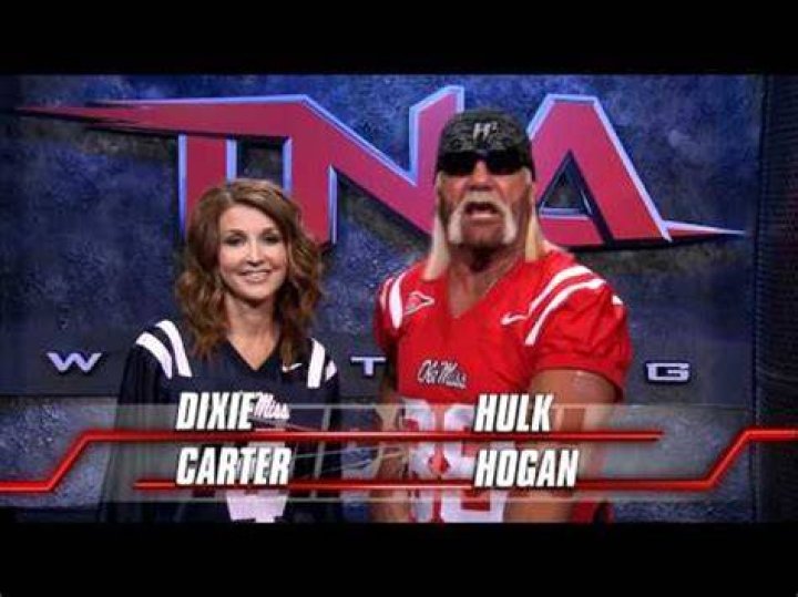 Hulk Hogan And Dixie Carter 