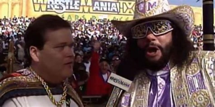 Jim Ross Randy Savage WWE WrestleMania 9