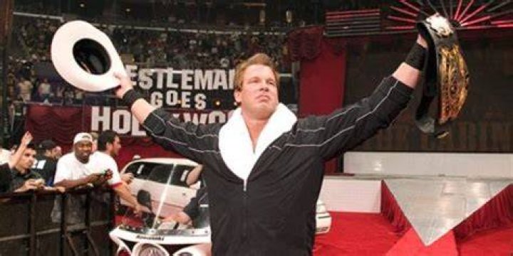 John Bradshaw Layfield making his entrance. 