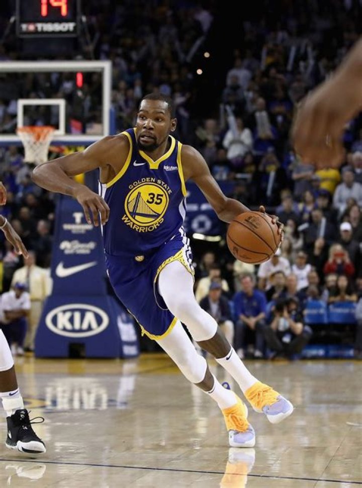 Kevin Durant Warriors warmup