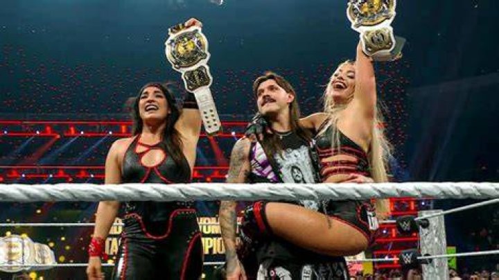 Liv Morgan Raquel Rodriguez Women's Tag Team Champions 