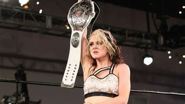 Paige As NXT Champion in 2014
