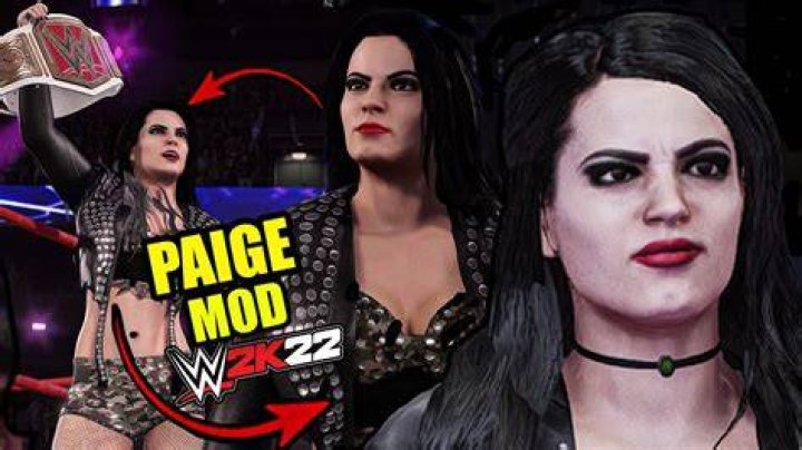 Paige WWE 2K22 