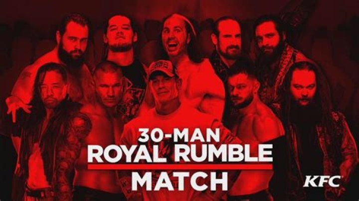 Royal Rumble 2018 Match