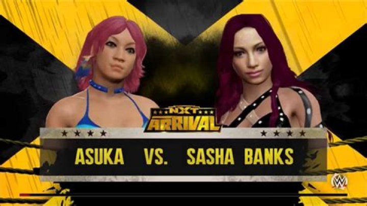 sasha banks vs asuka