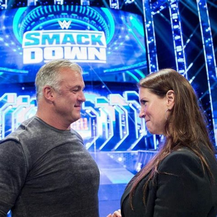 Shane And Stephanie McMahon Making Their Entrance