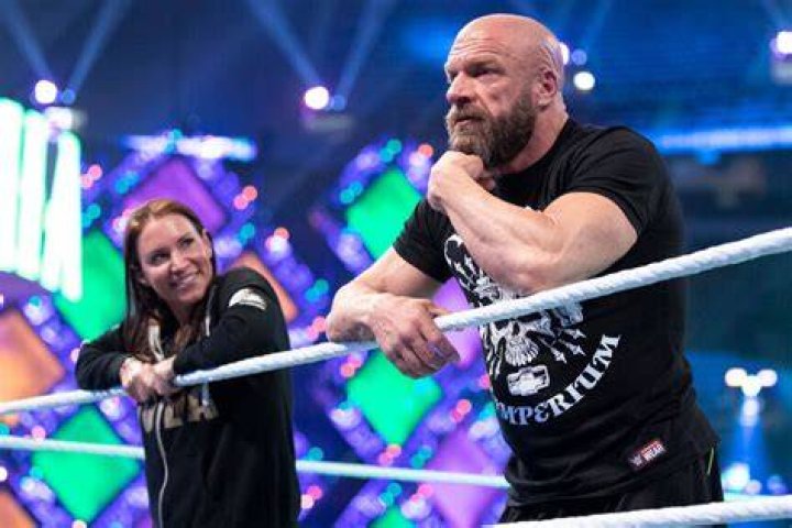 Shane McMahon, Triple H And The Rock In A Triple Threat Match