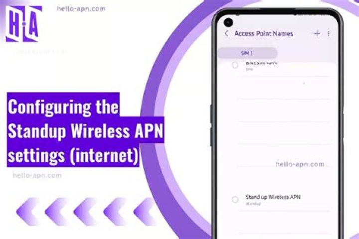 Standup Wireless United States APN Settings for Android & iPhone