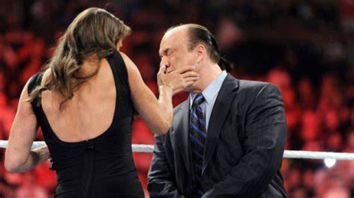 Stephanie McMahon and Paul Heyman