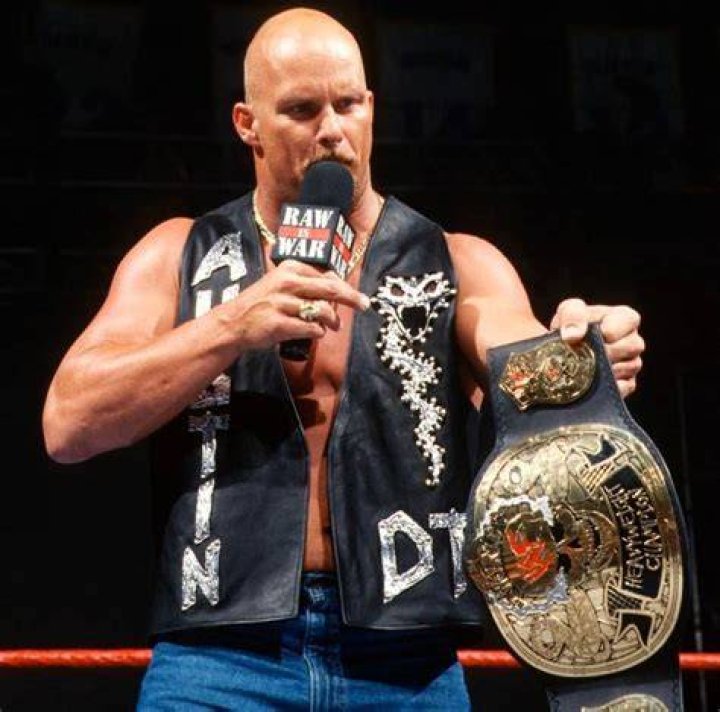 Steve Austin as WWE Champ