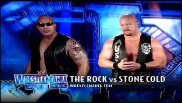 The Rock Vs Stone Cold Steve Austin