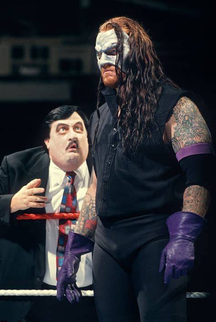 The Undertaker, Paul Bearer, and the Urn