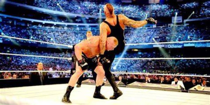 The Undertaker Running DDT