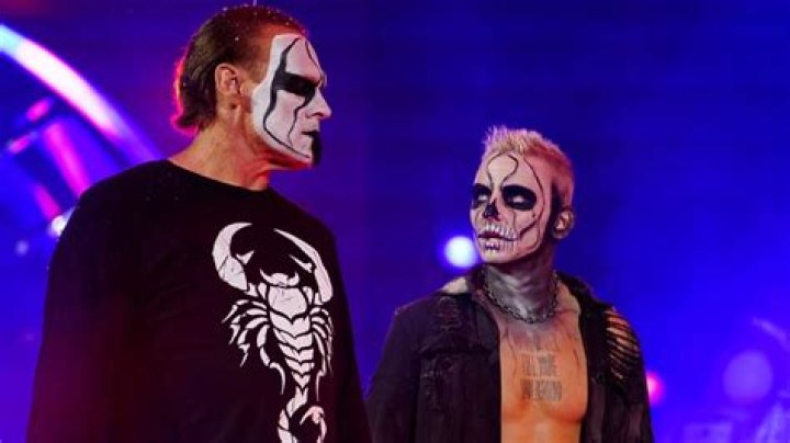 TNA wrestler sting with and without face paint