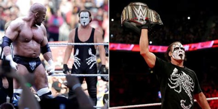 Triple H and Sting at Fastlane 2015
