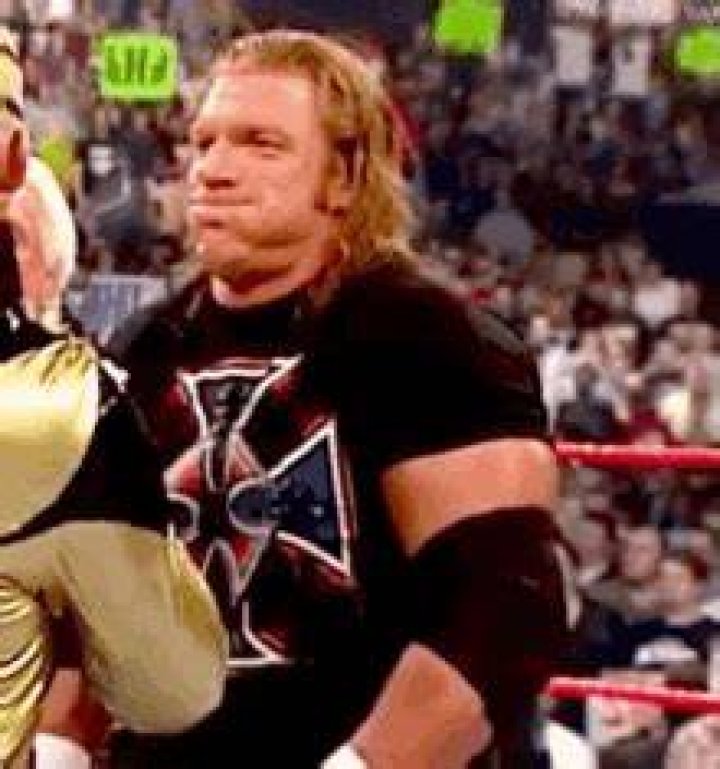 Triple H Laughing