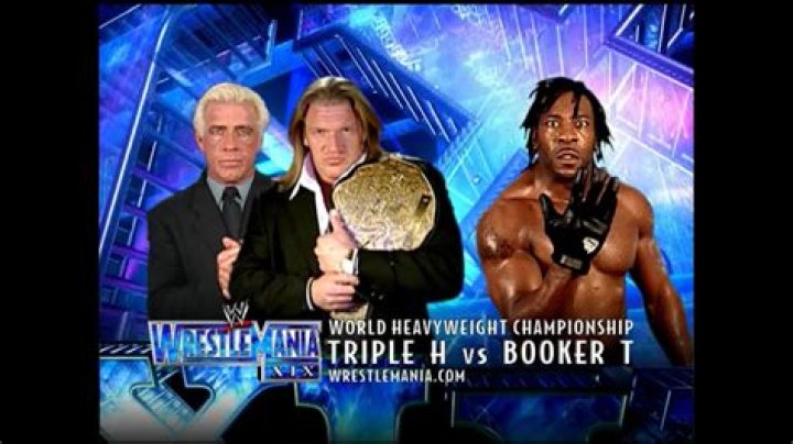 Triple H vs. Booker T At WrestleMania 19
