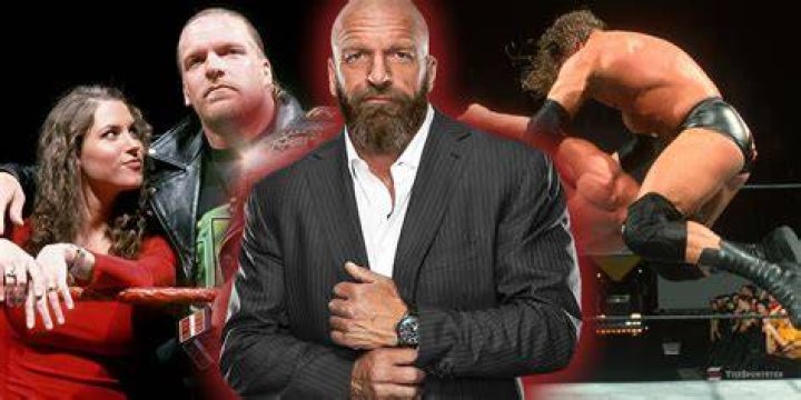 Triple H with Stephanie McMahon in WWE