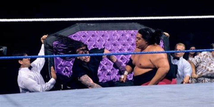 Undertaker v Yokozuna Survivor Series 1994 Cropped